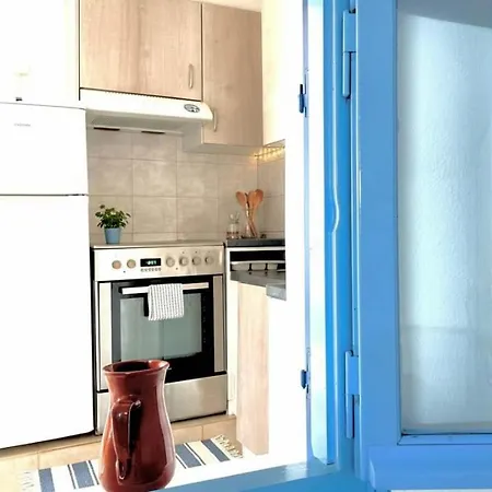 Chic White Marsis Paros Holiday home Glifades
